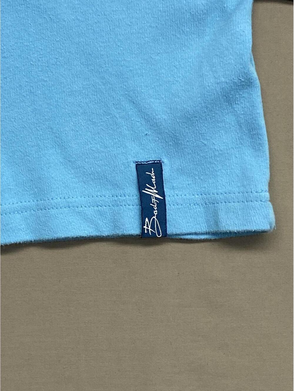 Vtg 90's Rare Bad+Mad Streetwear Blue Tokyo League Long Sleeve Shirt Men's L - Picture 5 of 7